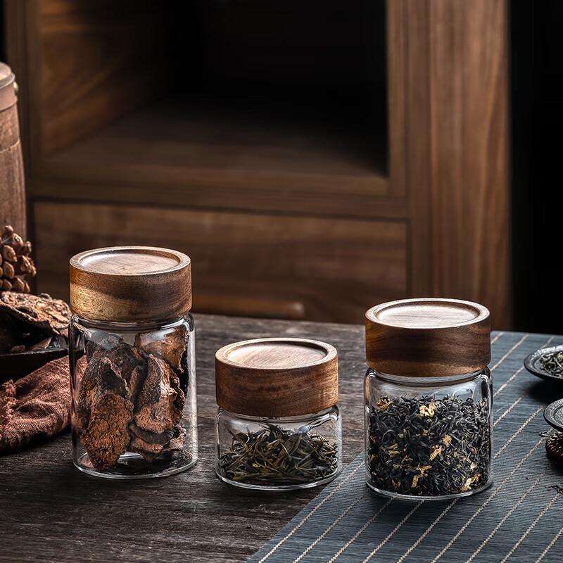 Portable Glass Tea & Coffee Canister