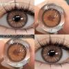 Eyeshare 1Pair NEW Color Contact Lenses High Quality Brown Eye Makeup Contact Fashion Blue Eyes Lenses Gray Contacts 6 Months