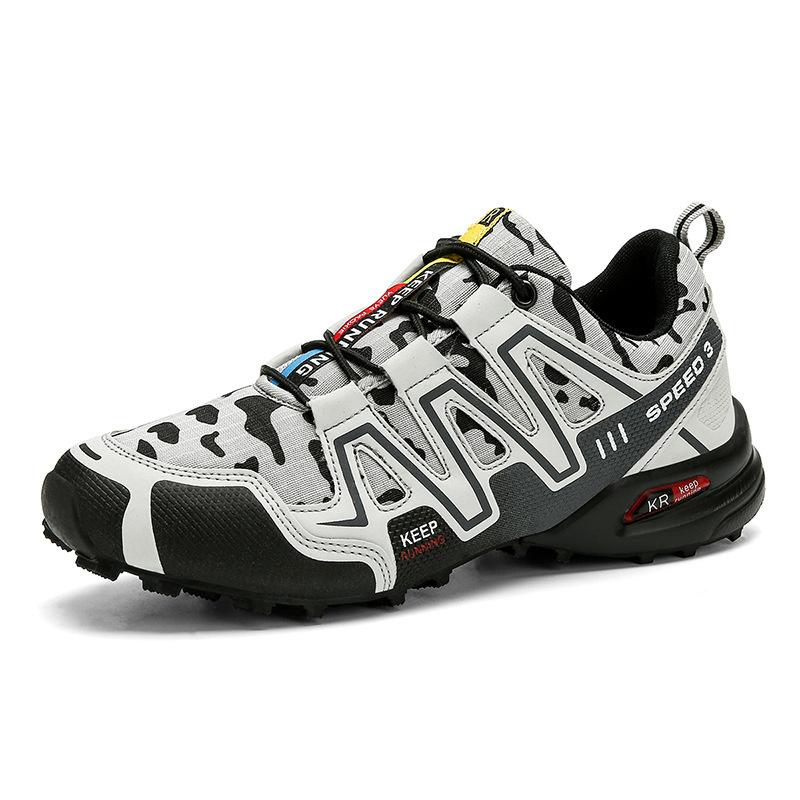 Men Hiking Shoes Off Road Running Outdoor Platform Trail Sneakers Casual Couple Sports Shoes Comfortable Non Slip Walking Footwear