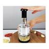 Verk Group 6-Blade Stainless Steel Manual Food Chopper 200ml Vegetable Fruit Dicer Modern Design