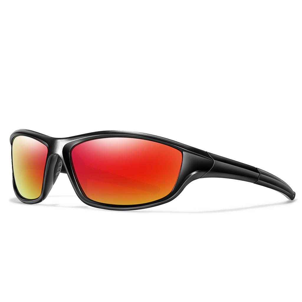 Men's Polarized Cycling Sunglasses Women's Fashion Oval Full Frame Windproof Sports Glasses for Cycling Running Hiking UV400 7