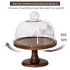Jingzhouyuan New Chinese Style Bamboo Cake Stand & Display Tray