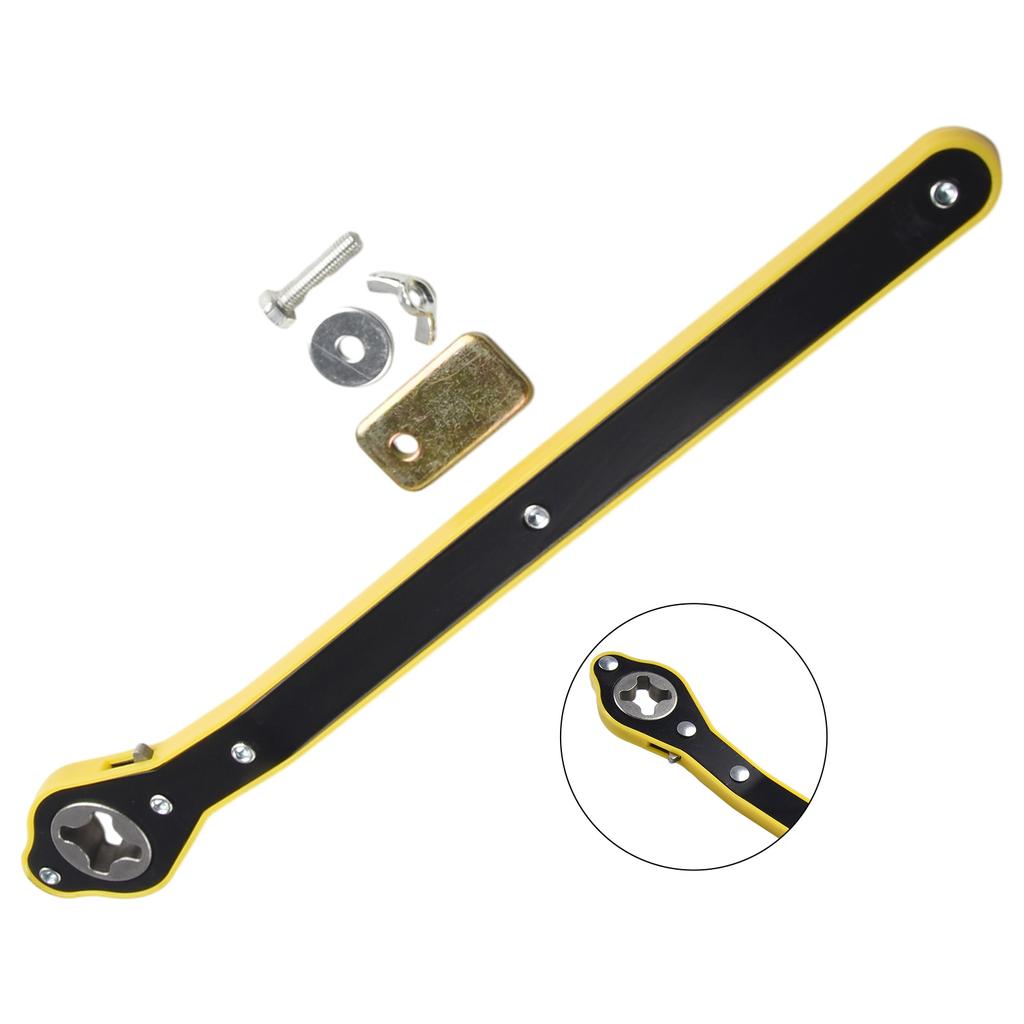 Adapter-Autoschlüssel, perfekt für unterwegs, rostbeständig, einfaches Design, einfach zu verwenden, arbeitssparender Griff, Autozubehör