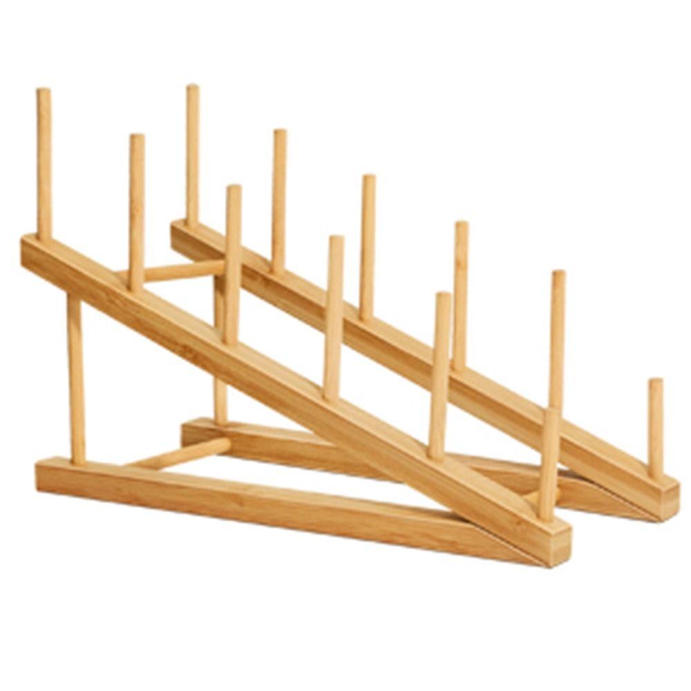 

5 Layers Pot Lid Holder Drying Dish Drain Rack Kitchen Storage Stand for Plate/ Bowl/ Cup