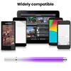 Tablet Stylus Sensitive Transparent Disc Nib Gradient Color Widely Compatible Precise Smooth Writing
