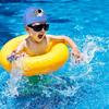 Kinder Badekappe Niedlich Wasserdicht Hochelastisch Ohrenschutz Badehut für Jungen Mädchen Cartoon Kind Schwimmzubehör