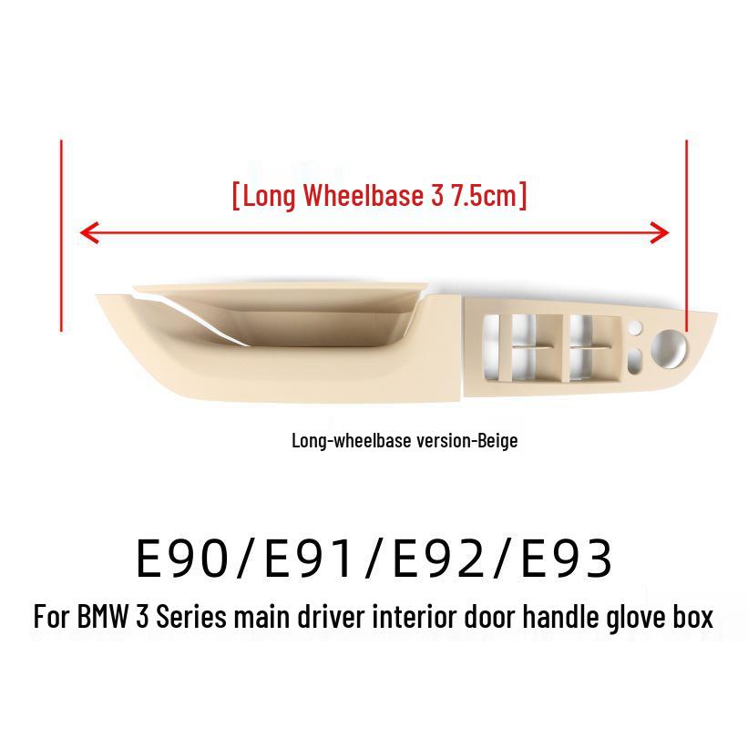 BMW 3 Series Front Left Door Power Window Switch Trim Cover for Main Driver Armrest (E90/E91/E92/E93)