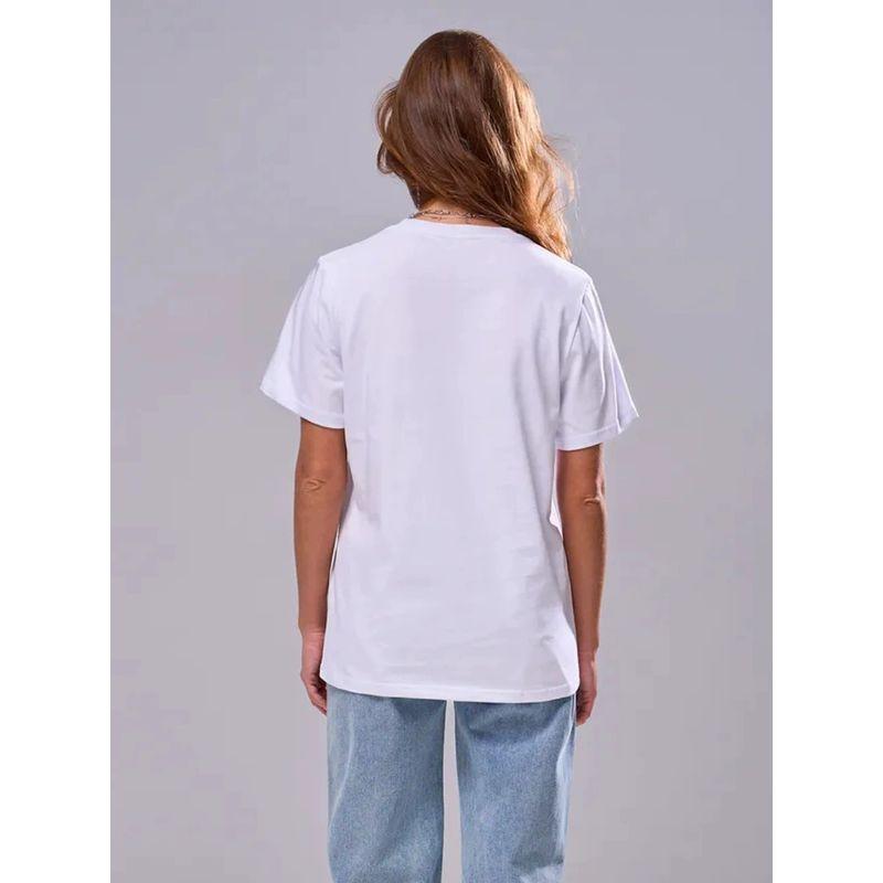 Loose Printed T-shirt Top Western Style New Loose Casual Print Letters Cotton T-shirt Top