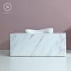 Homlly Marbi 100% Real Marble Tissue Box Holder