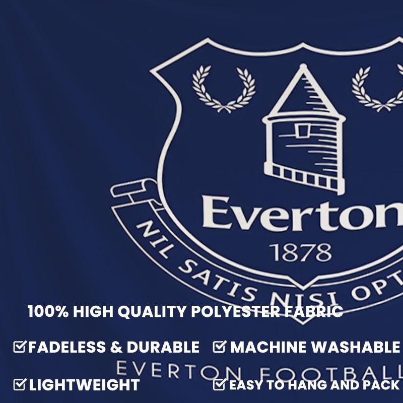 Everton F.C Wall Tapestry Aesthetic Wall Hanging Printed Fabric Blanket Decorative Tapestries for Bedroom Living Room Home Decor