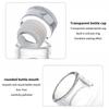 High-Temp Resistant Borosilicate Glass Drink Bottle Graduated Water Cup For Daily Hydration