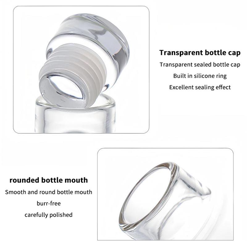 High-Temp Resistant Borosilicate Glass Drink Bottle Graduated Water Cup For Daily Hydration