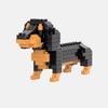 Children Building Blocks Toy Animal Collection Series Pet Dog Diy Assembly Education Birthday Gifts