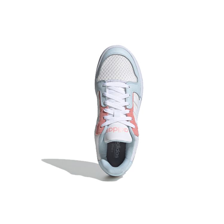 Adidas Neo Entrap Fabric Skateboarding Basketball Low-Top Sneakers Women Sneakers Blue White FX3979