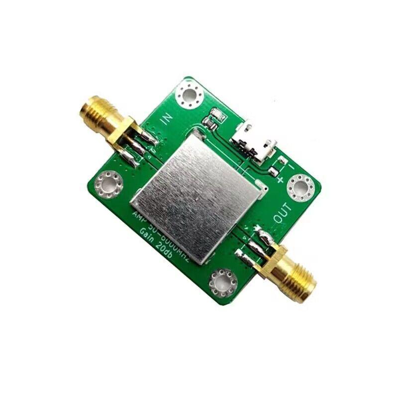 20dB Gain 50MHz-6GHz LNA USB Power RF Amplifier for Hack RF One Radio Test