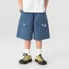 Boy's Washed Cotton Cargo Shorts