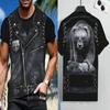 Men's Skeleton Graphic T-shirts Funny 3D Fake Jacket Print Men Women Punk Street Style T shirt Casual Outdoor Youth Tees Y2k Top