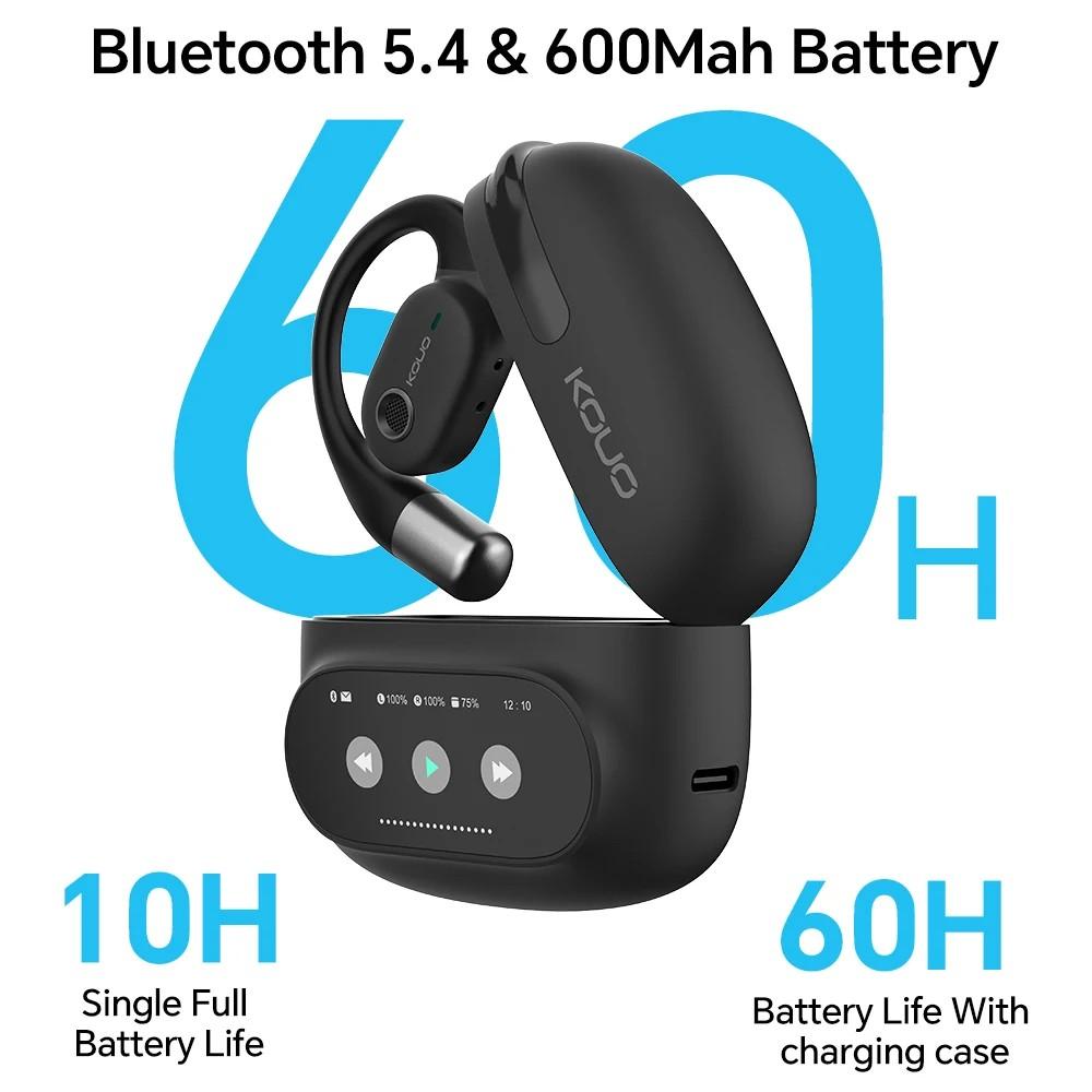 Wireless Smart Earphones Lifetime Free Face To Face Call 164 Language Translate Wireless Bluetooth 5.4 Business Earbuds