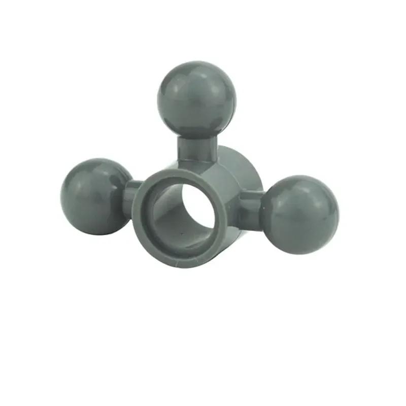 Compatible MOC Parts 15460 67325 Building Blocks Technical Steering Arm Parts with 3 Tow Ball Educational Bricks For Children