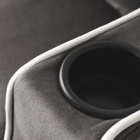 Upholstered Bed Solid Structure LED Lighting Large Storage Space Hydraulic Lift Function with USB Ports Adult Bed with Multi-color LED Lights for