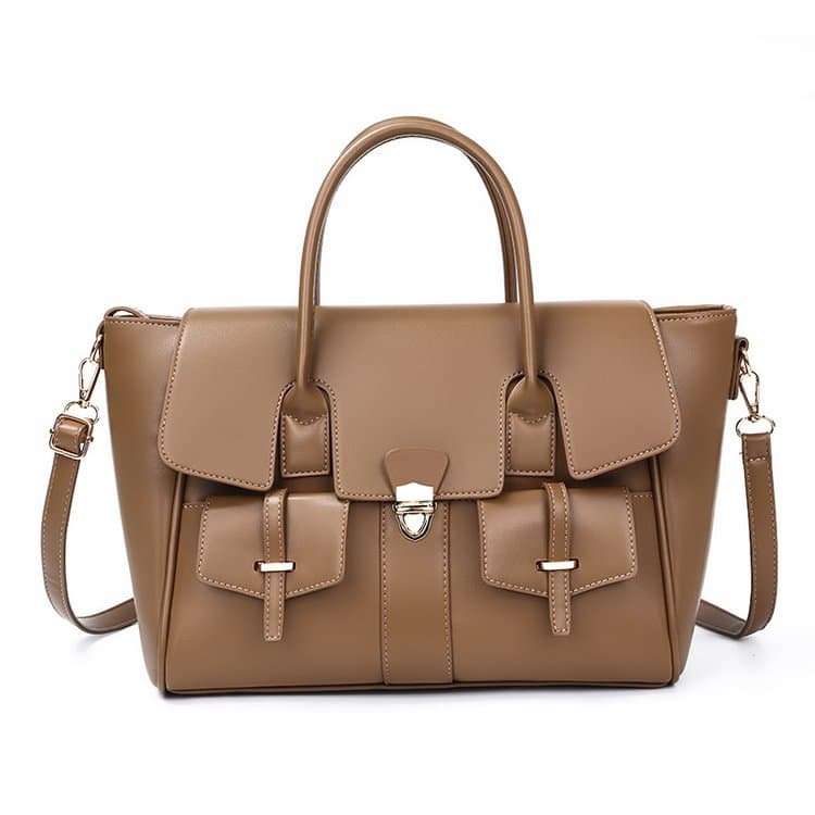 Retro Portable Messenger Business Women's Bag