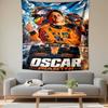 Oscar Piastri McLaren 81 Orange Car F1 Racing Fans Bohemian Tapestry for Fans Home Decor