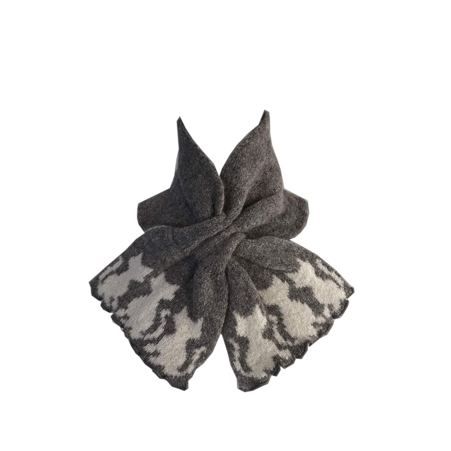 

TERAICHI Вставка для шеи Шарф-петля для шеи с кошкой Мини-шарф Грелка, Грелка, Шарф, Узор в виде крестов, Шарф, Женский (Мокко)