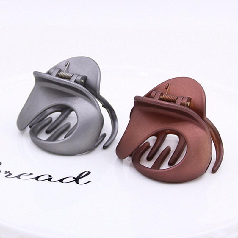 Simple Fashion Hair Clips for Hair Claw Clip Hair Clips for Women Frosted Solid Color Girls Claw Clip Hairpin Hair Accessories