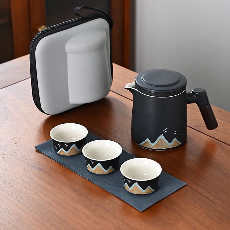

Beifan Thousand Miles of Rivers and Mountains Travel Tea Set