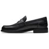 Leather Slip-On Loafers Men Sneakers Black 26178569