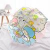 1pc Little Twin Stars 40th Anniversary Automatic Opening/Closing Umbrella - Portable Three-Fold Design with 8-Bone Iron Frame, Outdoor, Gift for Fans,