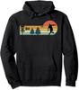 Cool Retro Disc Golf Sport Supporter Gift Unisex Hooded Sweatshirt