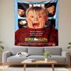Home Alone Family Comedy Poster Tapestry Wall Hanging, Kevin Karate Movie Art, Retro Wall Decor for Bedroom Living Room Dorm