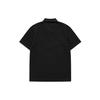 FILA Fusion Lifestyle Logo Print Letter Sports Casual Short Sleeve Polo Shirt Men Polo Shirts Black T11M123101FBK