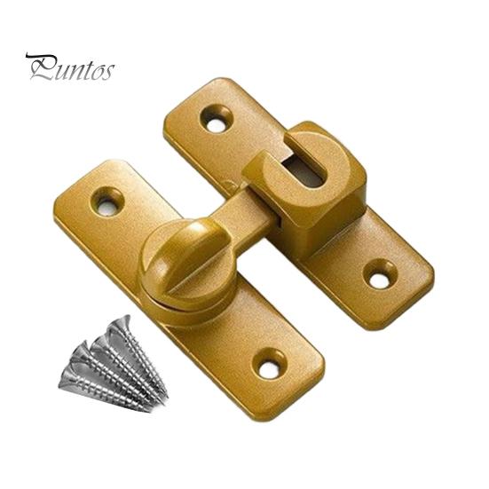 

Замок для двери амбара, простая установка, противоугонная, прочная, защелка для ворот, защитный замок для раздвижной двери для ванной комнаты и сада золотистый