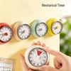 Vintage Stainless Steel Magnetic Mechanical Kitchen Timer 60 Minute Wind-up Countdown Loud Alarm for Cooking Timer Office Tasks3