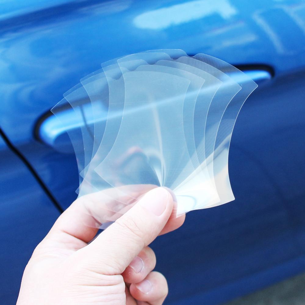 5pcs Transparent Car Door Sticker Handle Protection Film for b444 308 206 208 207 3008 307 2008 508 407 Traveller Expert 444b