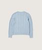 PLAC Cable Crop Knit Blue