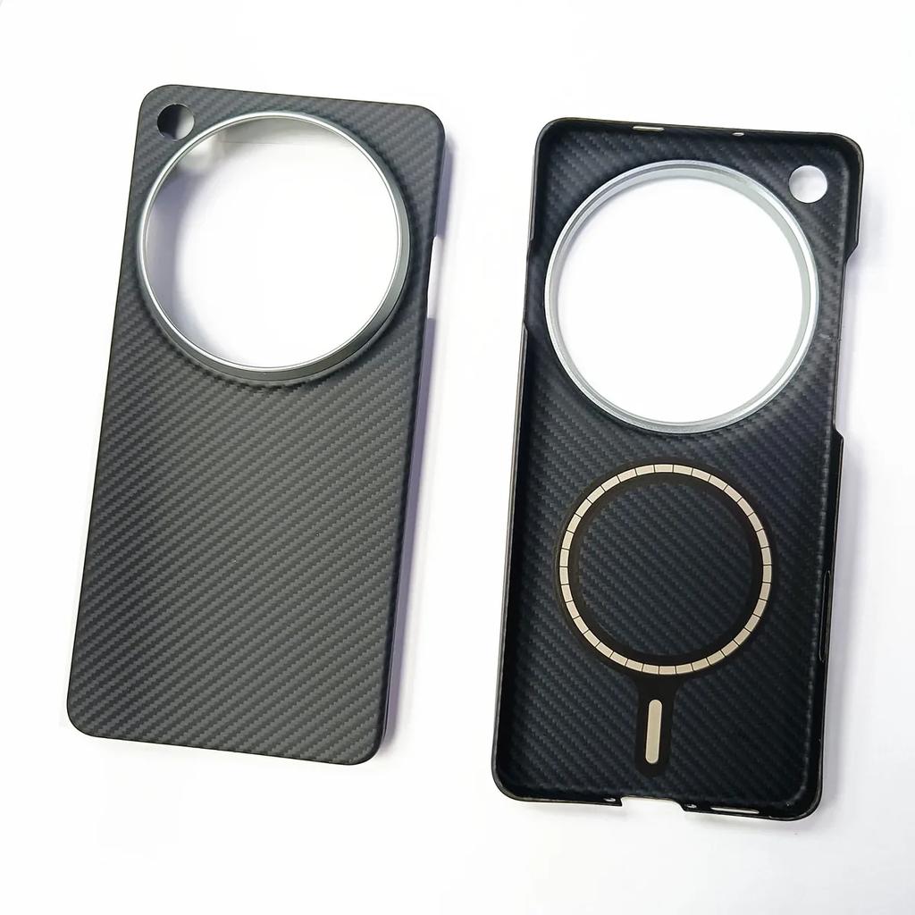 Genuine Aramid Carbon Fiber For Magsafe Case for OPPO Find X9 Ultra FindX9Ultra Matte Thin Hard Magnetic Braided Armor Cover