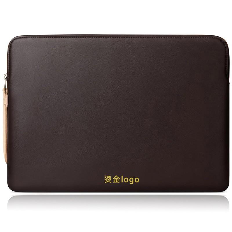 Slim PU Laptop Sleeve MacBook Air M4 13-14 Inch Pro 15 Shockproof Inner Case Urban Minimalist Design Unisex