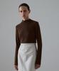 Owaiwai Half-Neck Angora Turtleneck_Brown