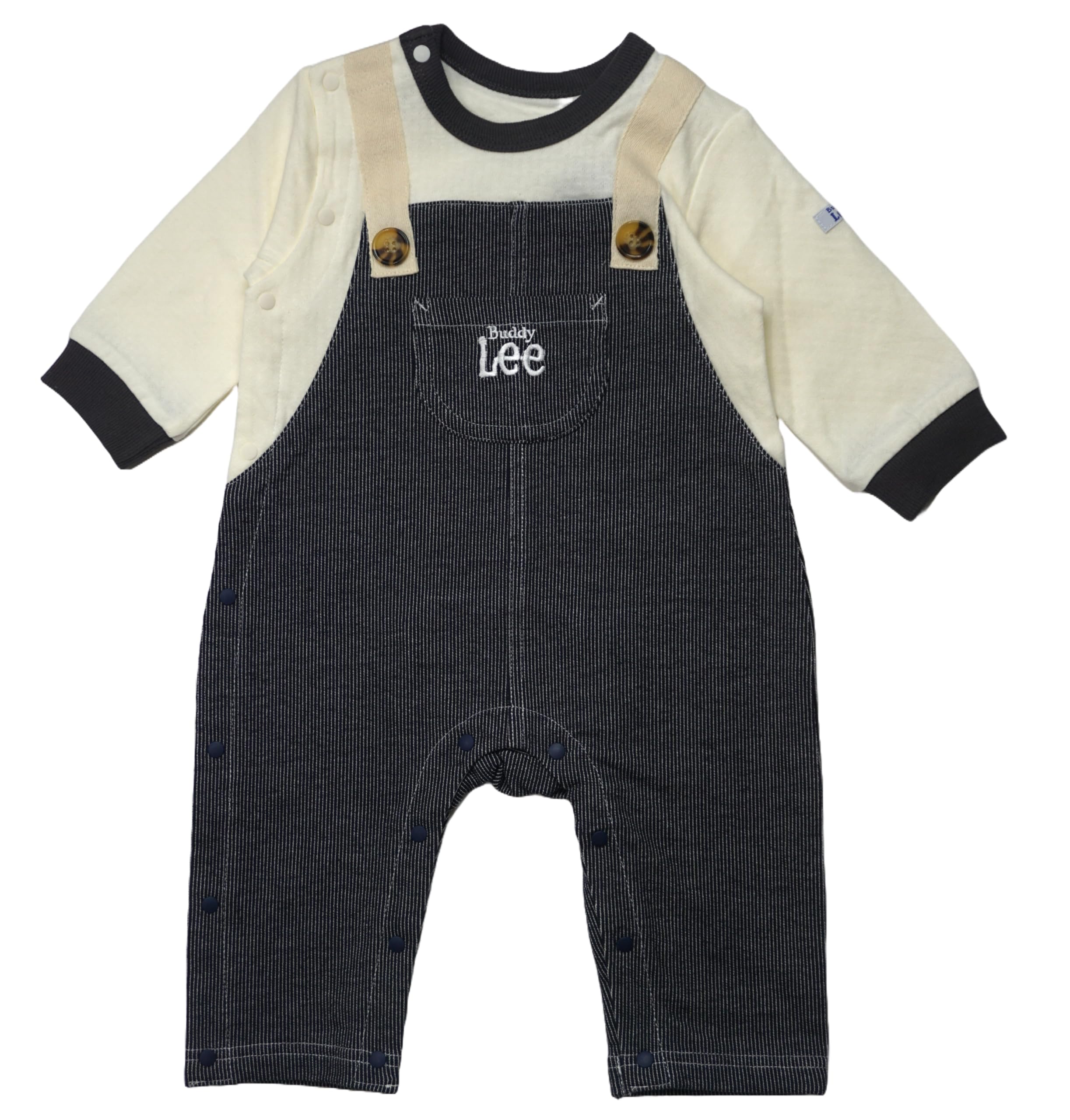 

Buddy Lee 215181605 Overalls Style Long Baby Hickory 80 Coveralls, Sleeves, Clothes, Boys, Girls,