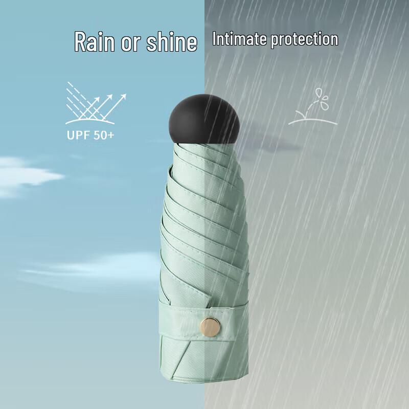 NINORIVA Ultra-Compact Sun/Rain Pocket Umbrella