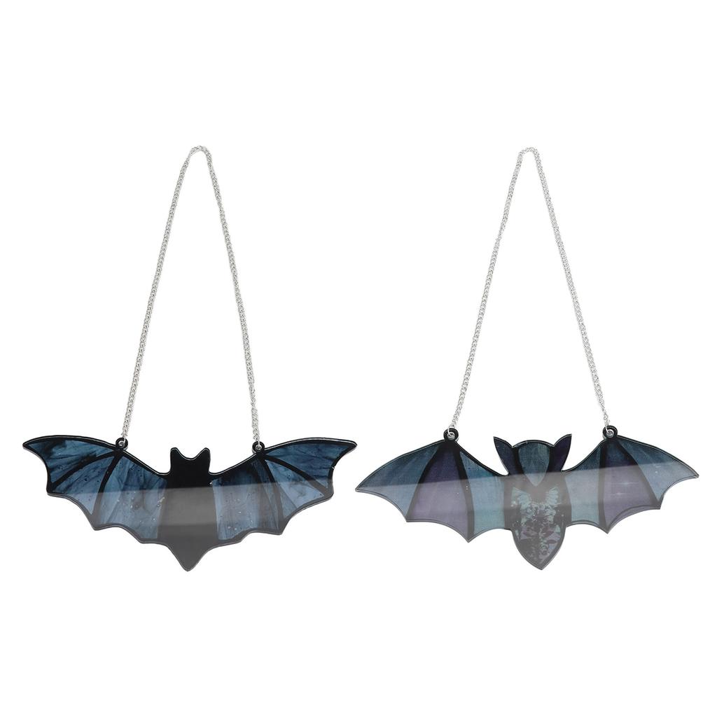 Netopýr Závěsná ozdoba Halloweenské netopýry Lapač slunce Ozdoba Hrozné zvíře Akrylové sklo Umění Nástěnná dekorace