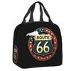 Benutzerdefinierte Route 66 Mother Road Sexy PinUp Brotdose Männer Frauen Kühlbox Warm Isolierte Brotdose für Erwachsene Büro