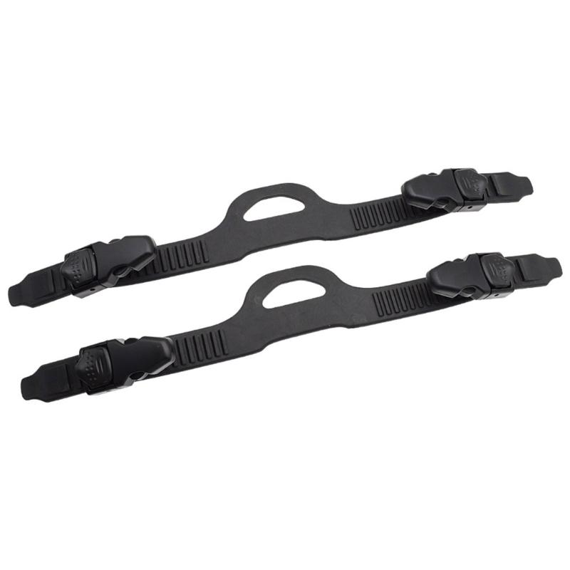 Quick Detaching Scubas Fin Straps Rubber Construction Flippers Straps Swimming Fin Belt for Any Foot Size Easy Installation