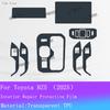 For Toyota BZ5 2025 Car Full set interior Film Navigation screen Protection Sticker Gear Panel TPU Transparent Anti-scratch Film