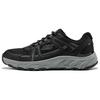 Outdoor Mens Fabric Synthetic Leather Comfortable Versatile Durable Breathable Low-Top Hiking Shoes Men Hiking Shoes Black 237806C-BLK