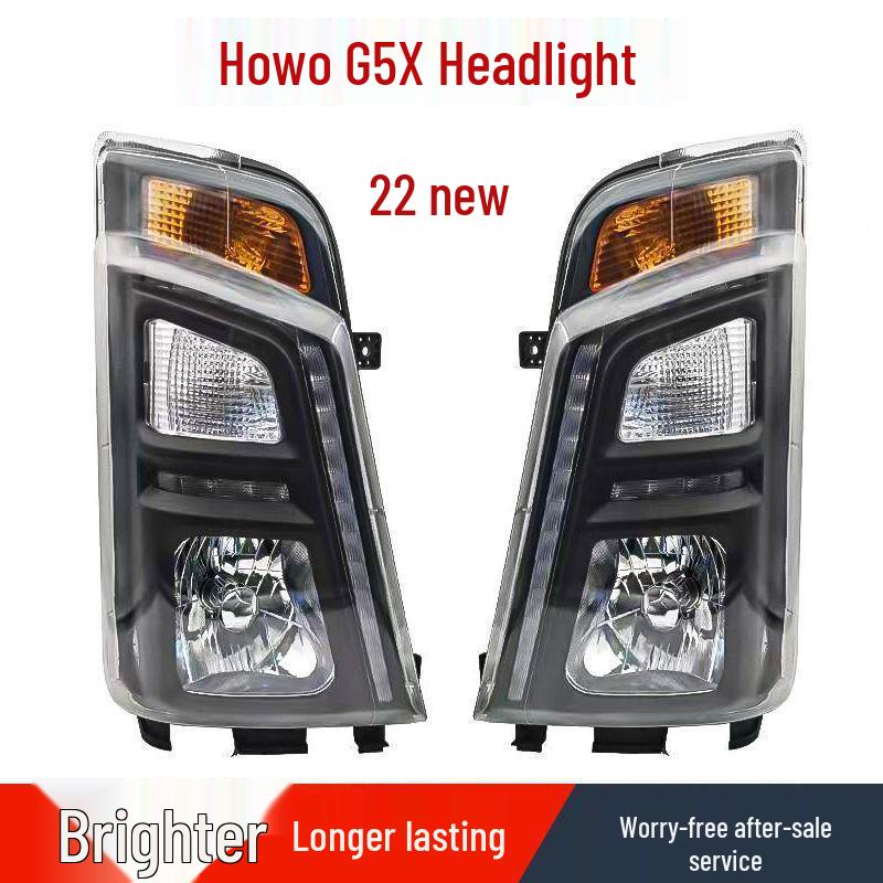 Compatible G5X Headlights & Turn Signals for HOWO Light Trucks (20 & 22 Models)