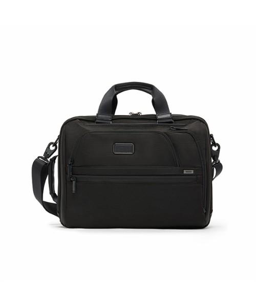 Tumi Alpha Three-Way Convertible Briefcase Black_02603182D4